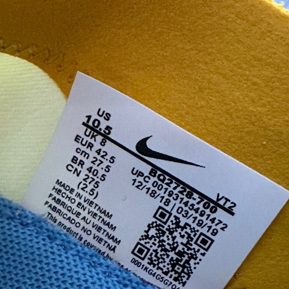 Nike React Element 55 Yellow Ocre - Picture 8 of 9